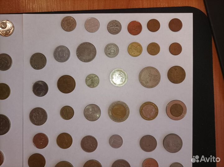 Коллекция монет разных стран и времён, 74 монеты