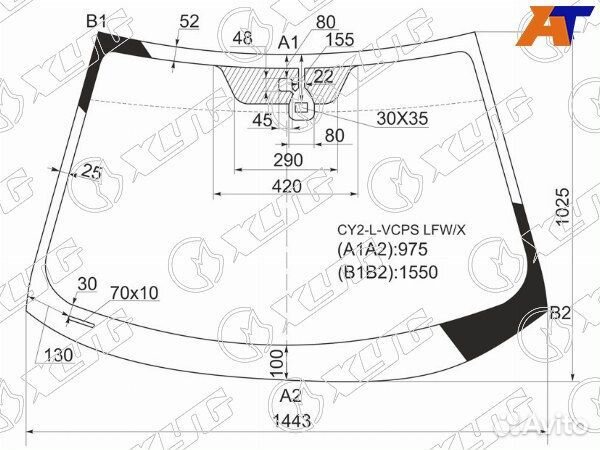 Стекло лобовое mitsubishi lancer evolution