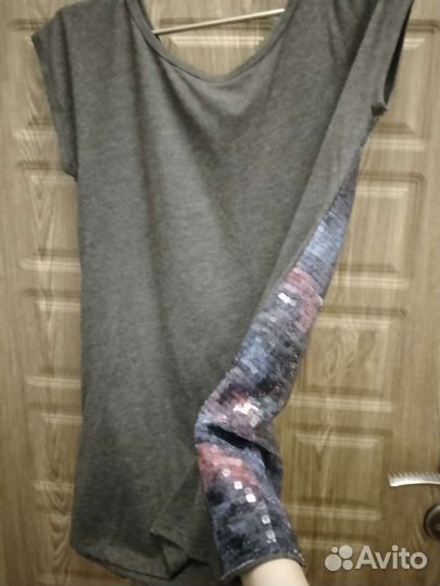 Топ с пайетками