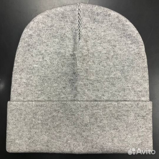 Шапка однотонная