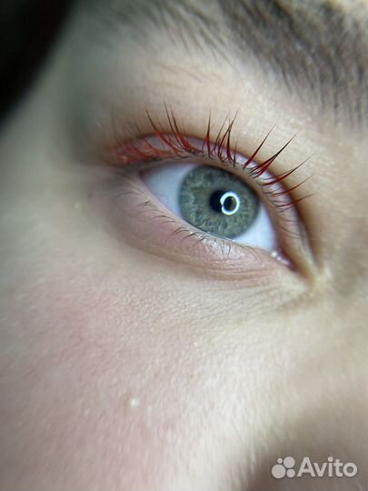 Ламинирование ресниц модель