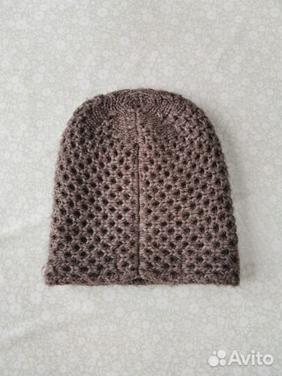 Шапка женская вязаная зимняя