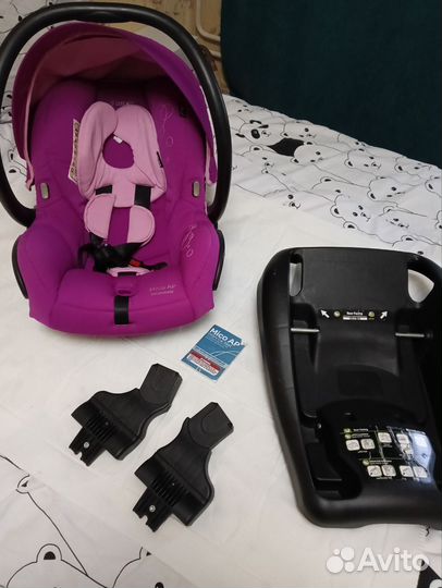 Автолюлька с базой изофикс