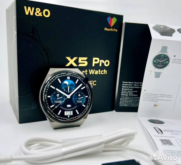 Смарт Часы X5 Pro Круглые