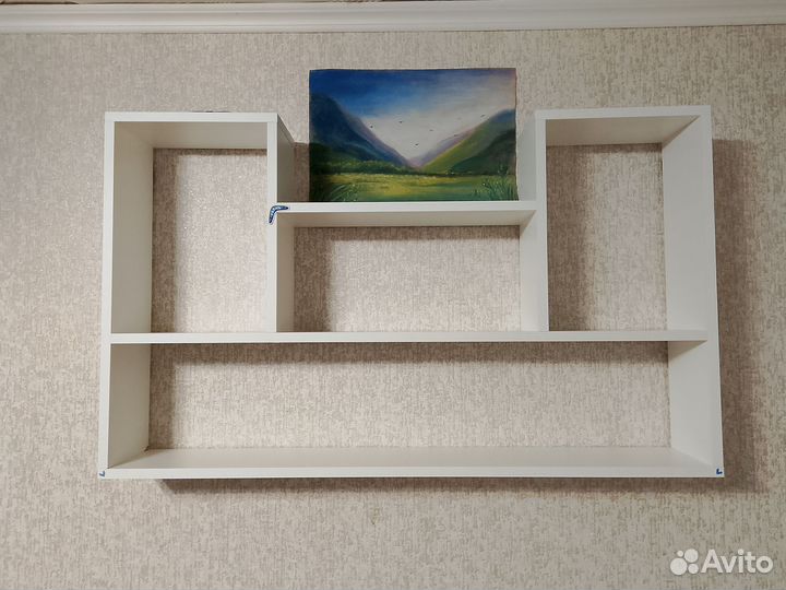 Полка настенная навесная бу