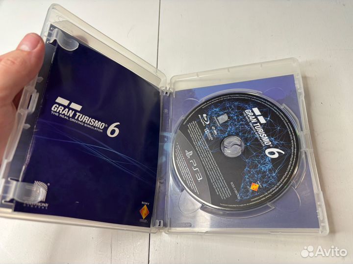 Grand turismo 6 ps3 диск