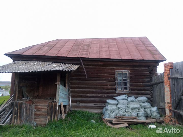 Сруб дома на разбор