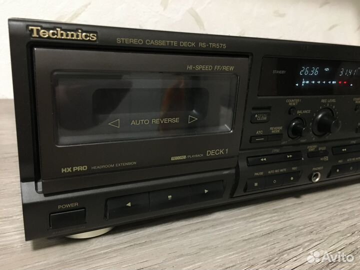 Кассетная дека technics rs tr 575