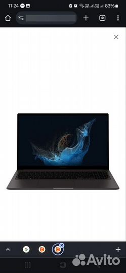 Ноутбук Samsung Galaxy Book 2 NP750 15.6/i5/8/256