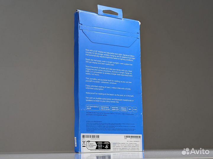 Электронная книжка Kindle Paperwhite Signature Edi