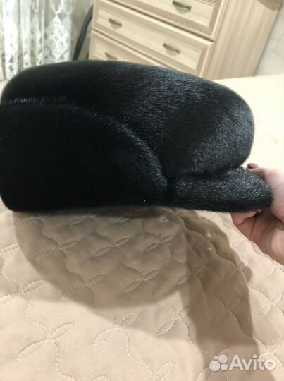 Меховая мужская кепка