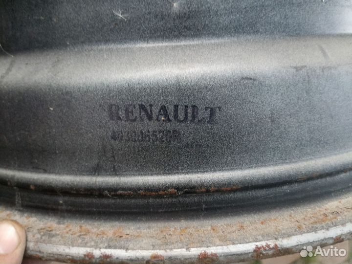 Диски на renault duster r16