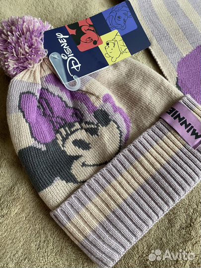 Комплект шапка+шарф
