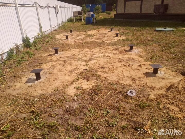 Винтовые сваи 57 - 325мм