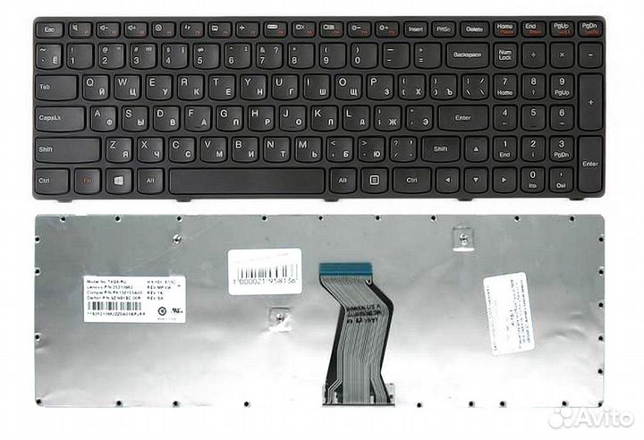 Клавиатура Lenovo G500, G505, G510