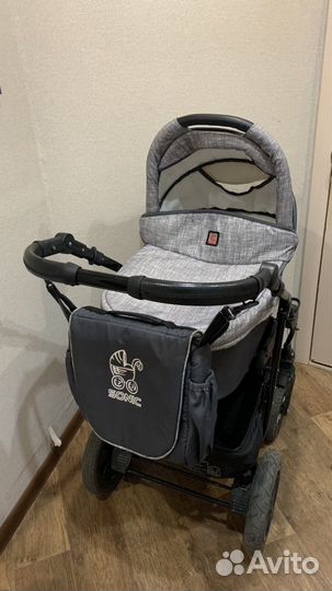Коляска sonic verdi 3 в 1