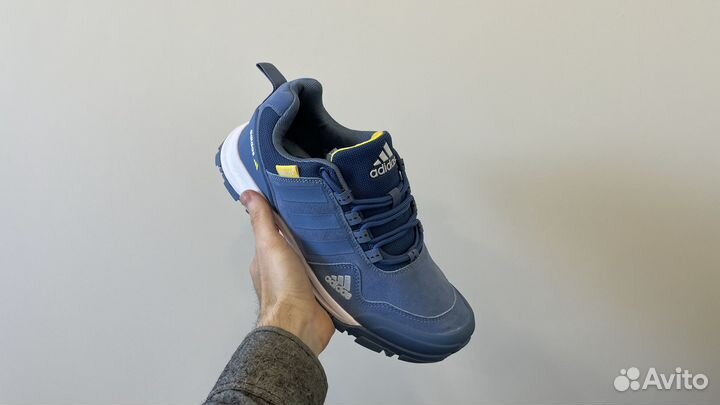 Кроссовки Adidas Gore tex blue