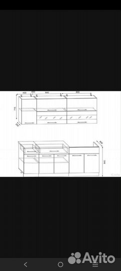 Кухня новая 2метра