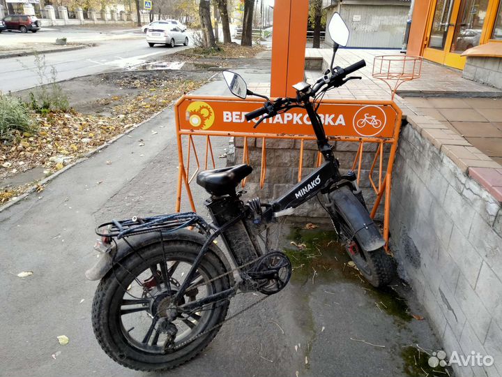 Электровелосипед электрофэтбайк Minako F10