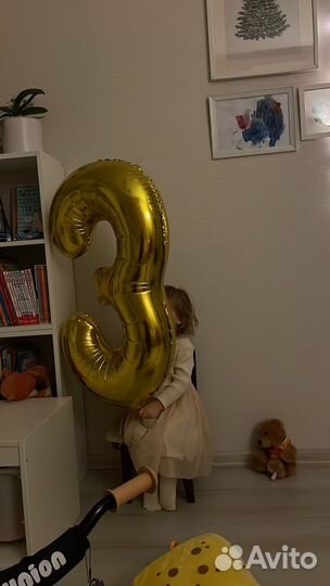 Колпак и шары на 3 года