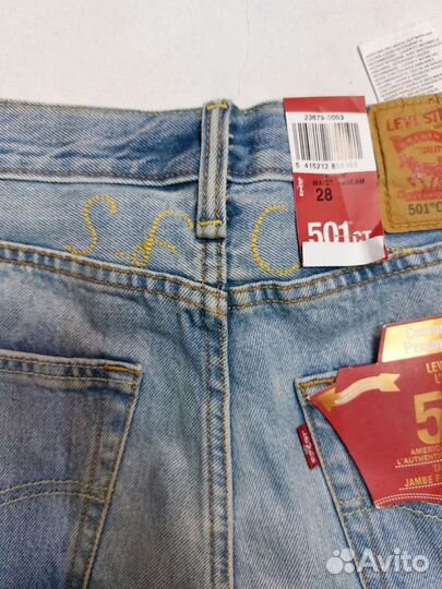 Шорты levis 501 ct 28 р, новые