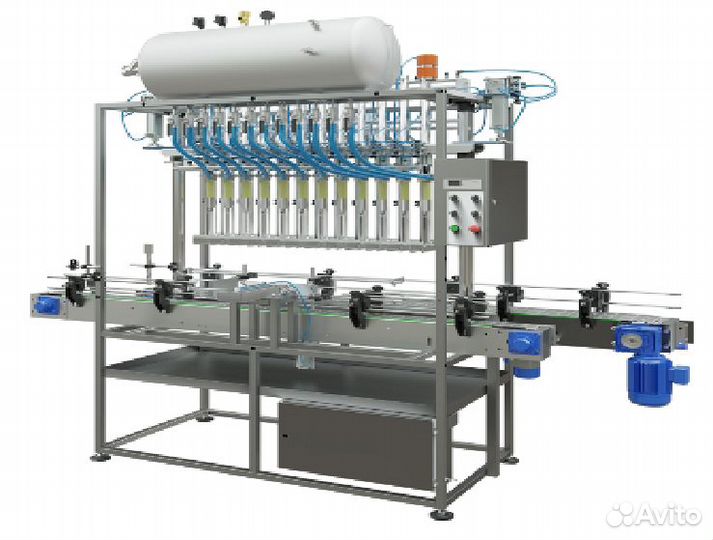 Линия розлива газ. воды (автомат 3000 б.ч.)