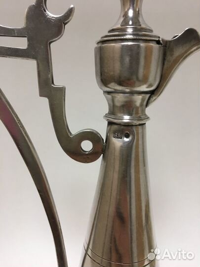 Графин, штоф, серебро, Царская Россия, модерн