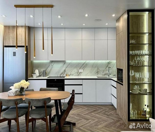 Кухонный гарнитур мдф (реальная цена) мдф:01 690