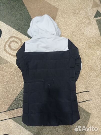 Куртка пуховик мужская удлиненная