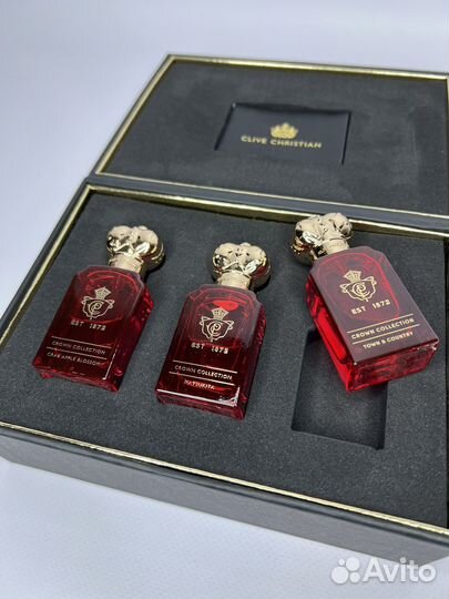 Clive Christian Crown travel set 3x10 ml(Оригинал)