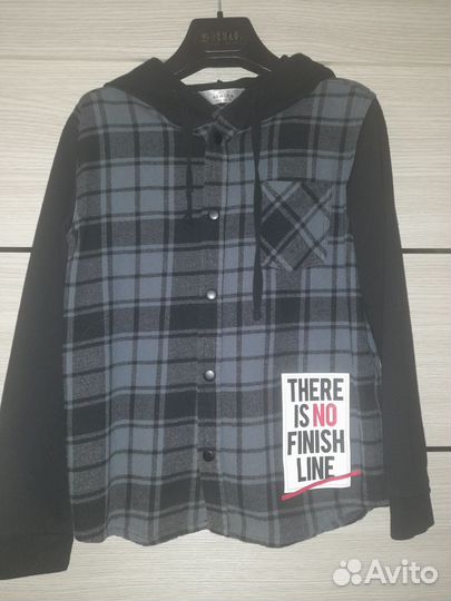 Рубашка с капюшоном