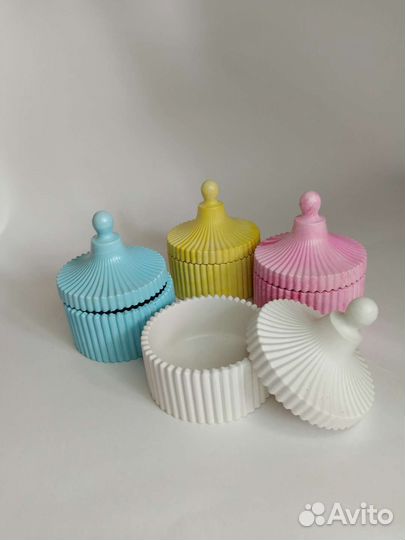 Стаканы под свечи Гипс Подсвечники Опт и розница