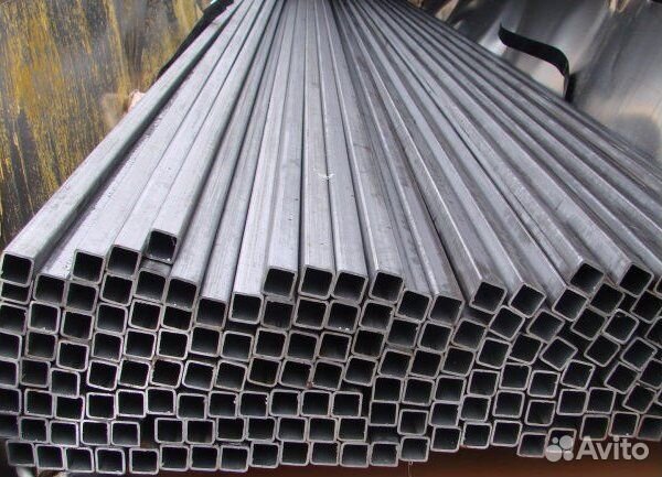 Труба профильная из нержавейки aisi304 матовая