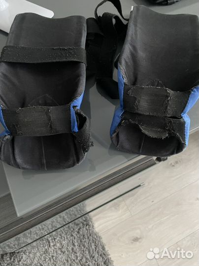 Борцовки и защита ног для мальчика