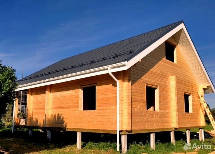 Строительство домов из профилированного бруса