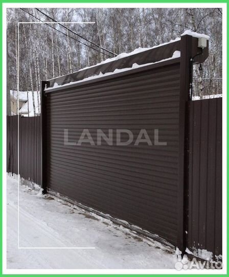 Автоматические гаражные ворота любых размеров