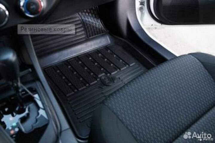 Ковры в салон резиновые Fiat Albea,Ducato 2007