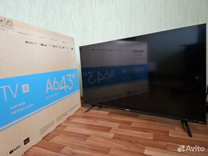 Телевизор SMART tv с wifi 43 дюйма