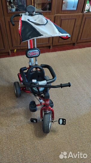 Детский велосипед - коляска с ручкой Super Trike