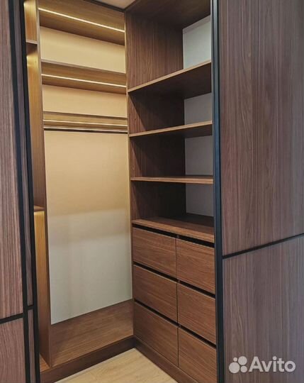 Гардеробная как икея