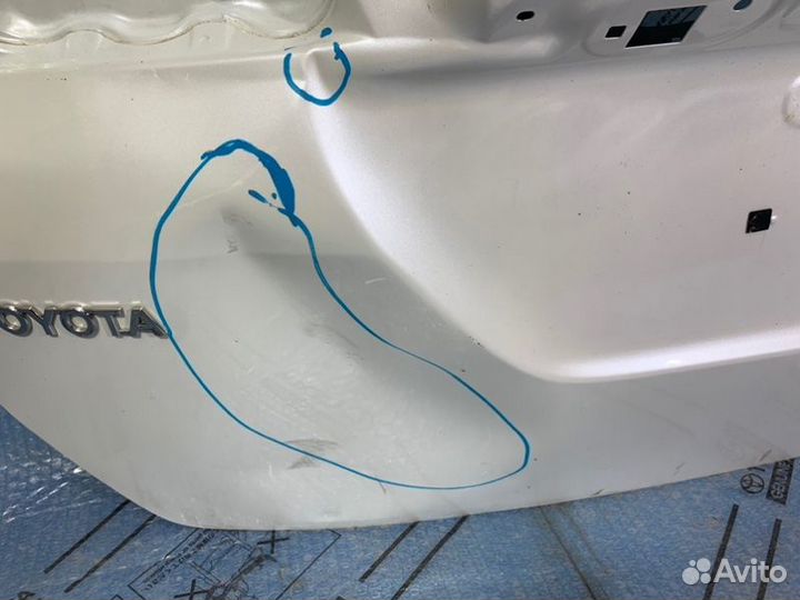 Дверь багажника Toyota Fortuner 2 2015