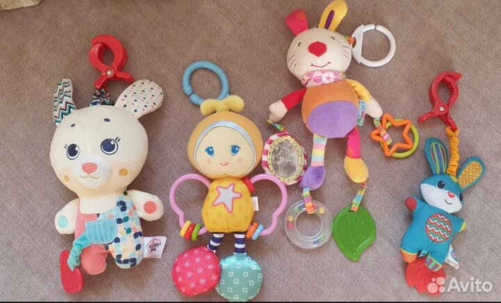 Погремушки, подвески