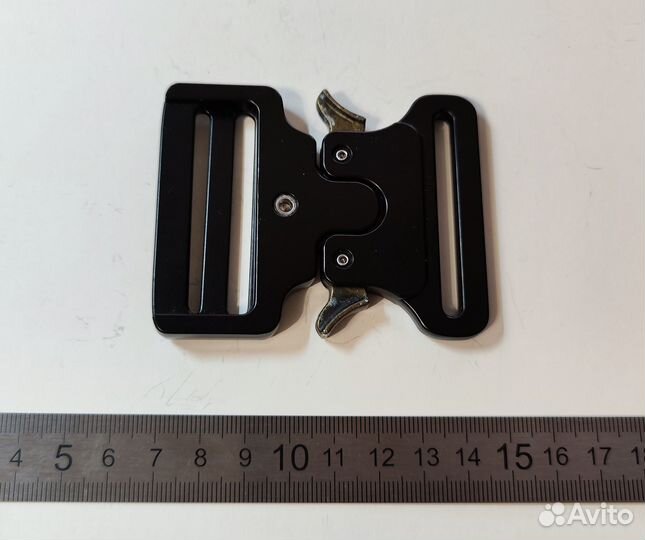 Фастекс для стропы 50 мм (металл матовый черный)