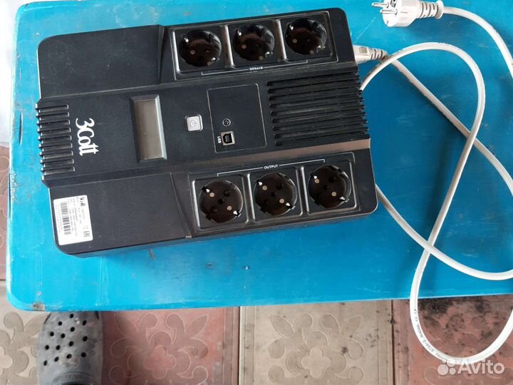 Интерактивный ибп 3Cott 650-CDL