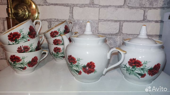 Чайный сервиз 60е годы