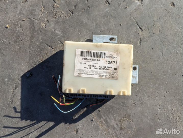 Электронный блок Lincoln Navigator U28 Ford InTech 4V