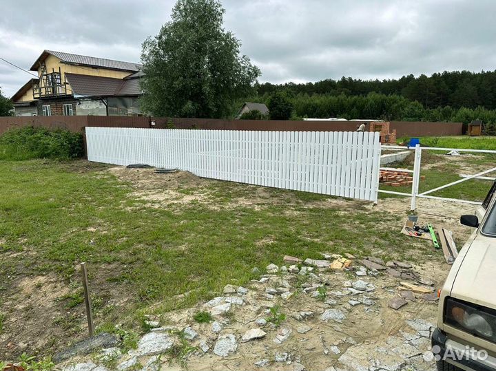 Металлический штакетник от производителя