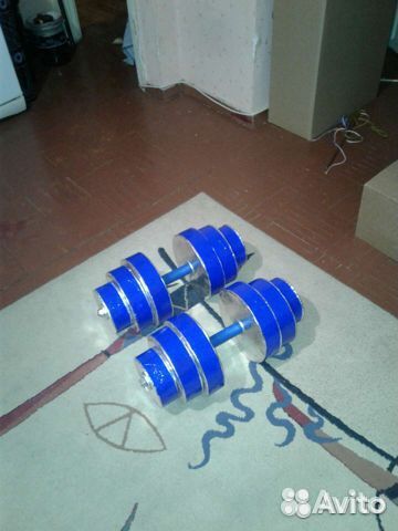 Гантели разборные 20 кг каждая