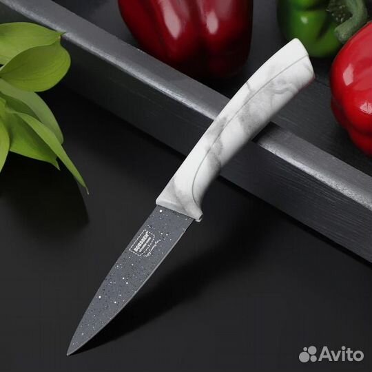 Нож овощной «Мрамор», лезвие 9 см