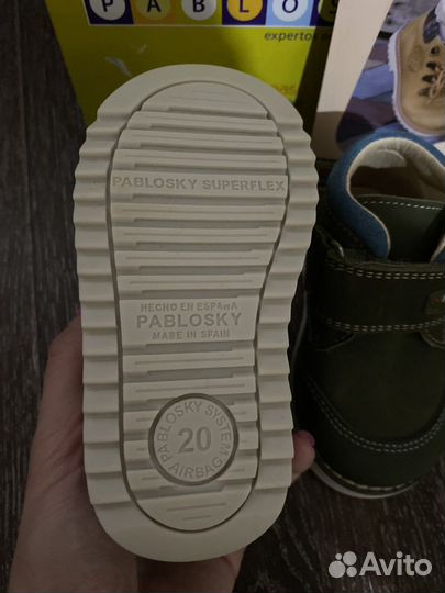 Ботинки детские кожаные новые